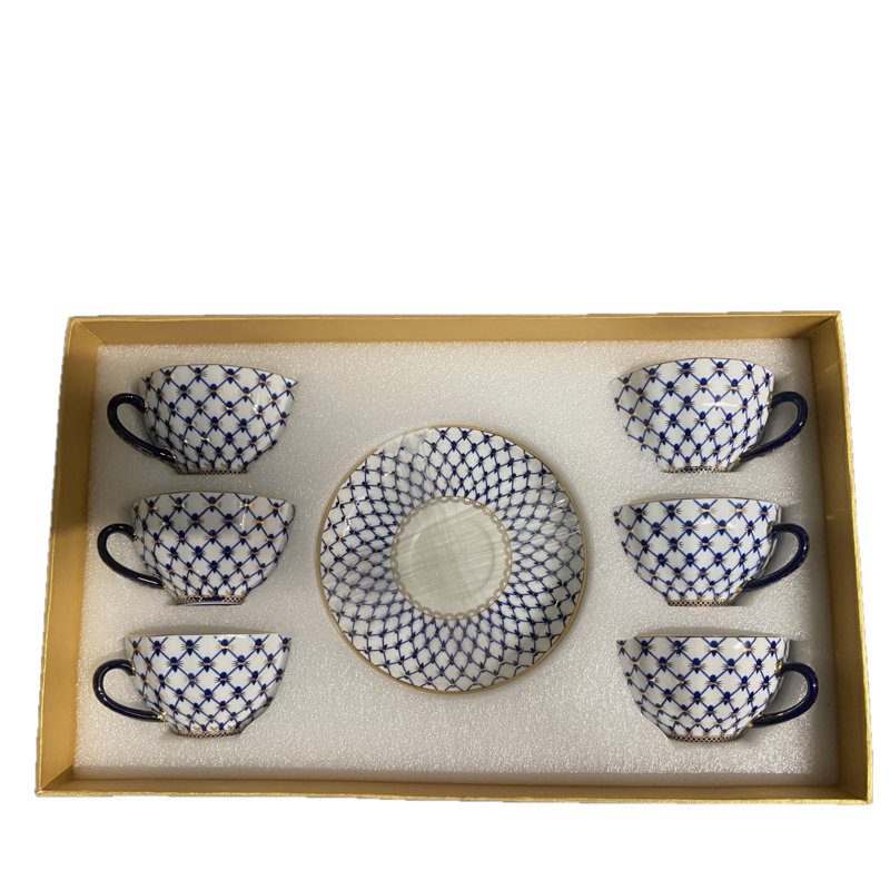 Tasse à thé en porcelaine tendre