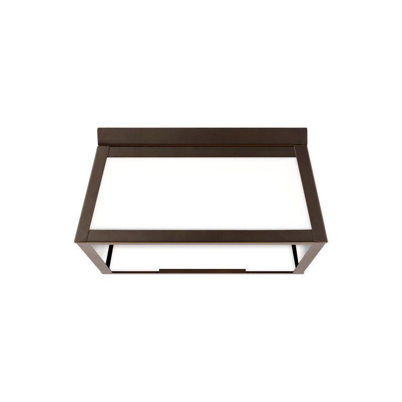 Founders 2 - Light Outdoor Flush Mount, Antique Bronze