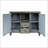 Charming Console Table With Open Compartment And Ornamental Design For Stylish Spaces