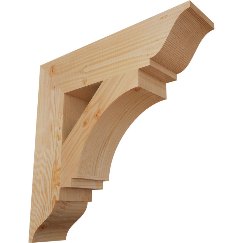 Support impérial traditionnel, H 24 po x l 5,5 po x P 24 po, Douglas (lisse)