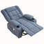 Fauteuil inclinable massant à bascule avec massage par pétrissage 3D à 4 points, fonction chauffante et plusieurs options de confort pour le salon