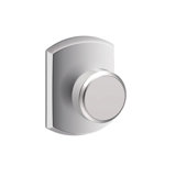 Bowery Knob with Greenwich Trim Hall and Closet Lock