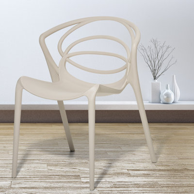Stacking Patio Dining Side Chair