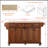 Durable Kitchen Island with Rubber Wood Countertop, Ample Storage, and 5-Wheel Mobility for Enhanced Cooking Convenience-1672839483
