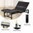 Adjustable Bed Base Frame with Quiet Motor Head and Foot Incline for Zero Gravity Experience