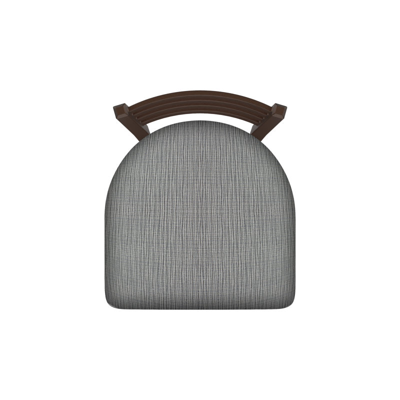 400 Jackie Chair, Bronze, Fabric-Graph Alpine