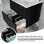 Meuble-lavabo 36 po avec lavabo en céramique