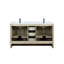 Ensemble de robinet de meuble-lavabo double l 60 po x P 20 po Lafarre-113056983-113056985