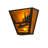 Rustic Lodge Flush Mounted Sconce-124967847-124967852