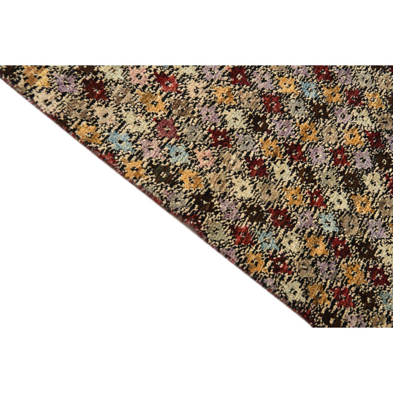 Tapis noir 4 x 6 Peter