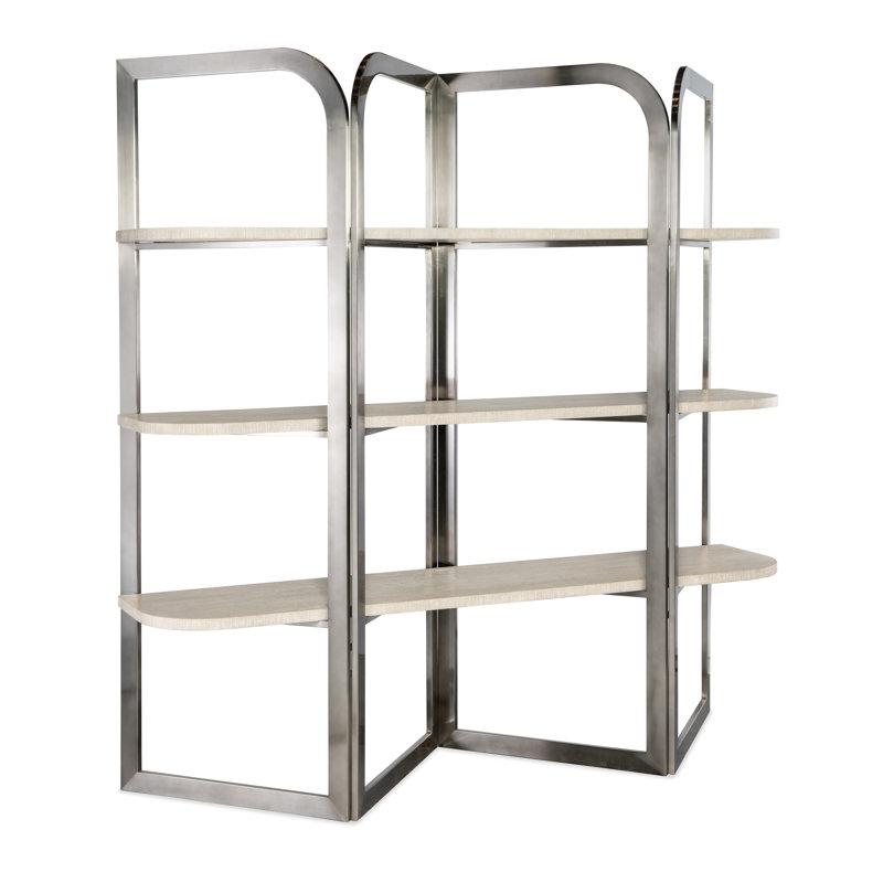 Modern Mood Geometric Bookcase, Diamond