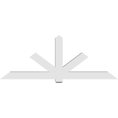 Kennewick Architectural Grade PVC Gable Bracket