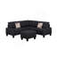 6-Piece Upholstered Sectional-1236710646