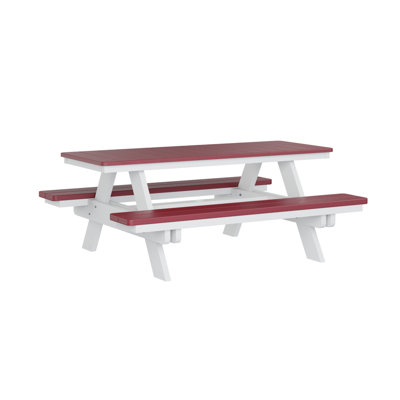 Outdoor Rectangular Picnic Table