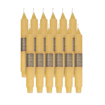 Unscented Taper Candle