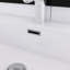 Meuble-lavabo mural simple 30 po avec plateau en résine-1820650591