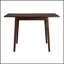 29"- 45" Extendable Dining Table for 4, Folding Kitchen Table with Rubberwood Legs-2077757849