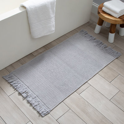 Dimcho Cotton Blend Bath Mat