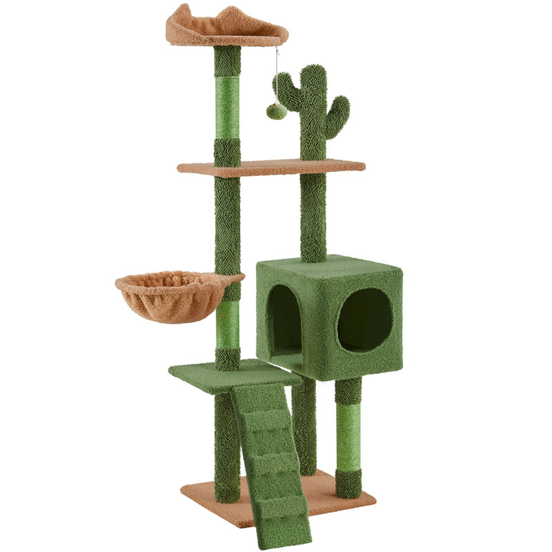 Dubrule 52.5'' Height Cactus Cat Tree