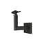 Surface Mount Handrail Bracket with Square Rose and Curved Plate-113956779