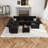 Harlaii 144'' 8 - Piece Upholstered Sectional With Storage-207543078