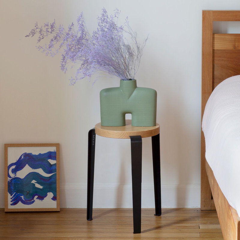 Lou Stool, Graphite Black
