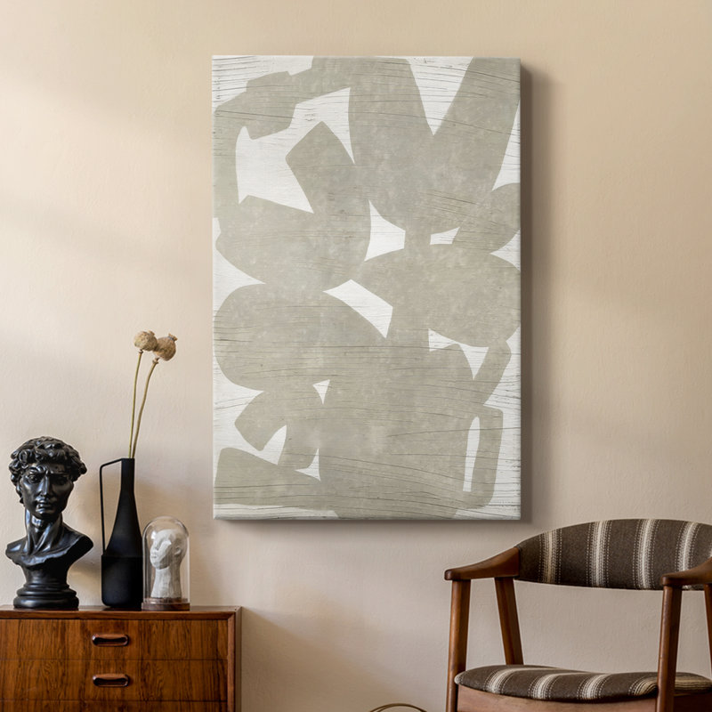 Bouquet de papier abstrait II - galerie Cavas sur mesure, H 12 po x l 8 po
