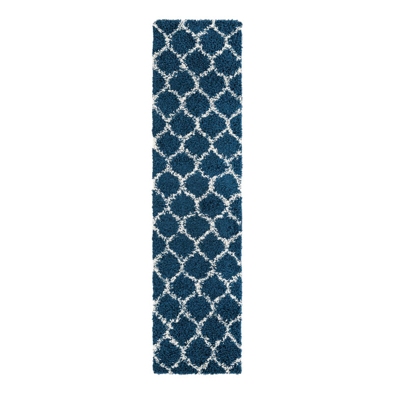 Geometric Indoor Rug, Runner 2' x 8'