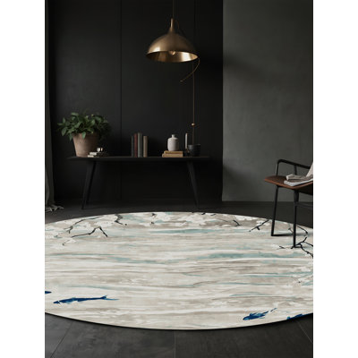 Tapis gris lavable à la machine