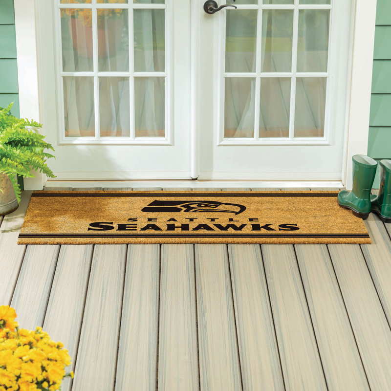Très grand tapis couleur coco 60 po x 24 po Seattle Seahawks