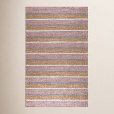 Hand Loomed Striped Indoor Rug