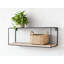 Étagère Murale Flottante Rectangulaire Zynix | Bois et métal-378789422