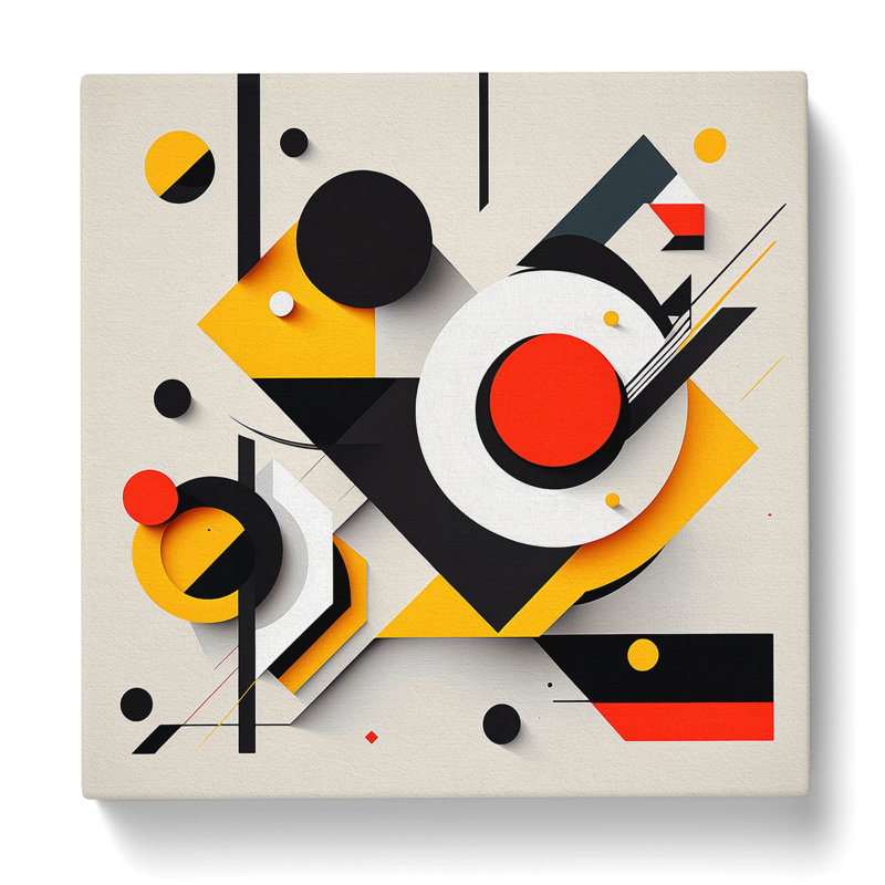 Hypnotize Suprematism No.1 - Wrapped Canvas, 35cm H x 35cm W x 3cm D