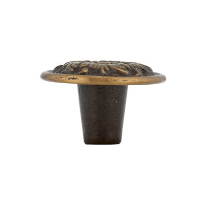 Art Deco 1 5/16" Diameter Round Knob