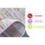 Tapis 2 x 3 en brun