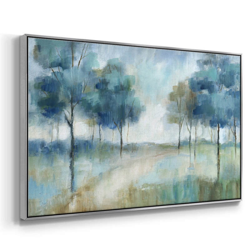 A Walk In The Park, reproduction d'art sur toile, Argent, H 25 po x l 37 po x P 2 po