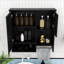 Armoire à pharmacie murale avec barre à serviettes et tablettes réglables Mirror-1200245517