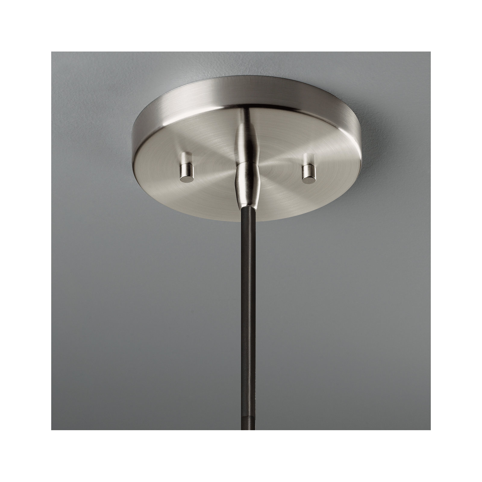 Leni Single Light Ceramic Dimmable Pendant, White Crackle, Polished Chrome