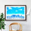 Tokyo Japan Skyline in Abstract - Picture Frame Graphic Art Print-55766333-55766335