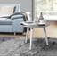 Pena Glass Top End Table