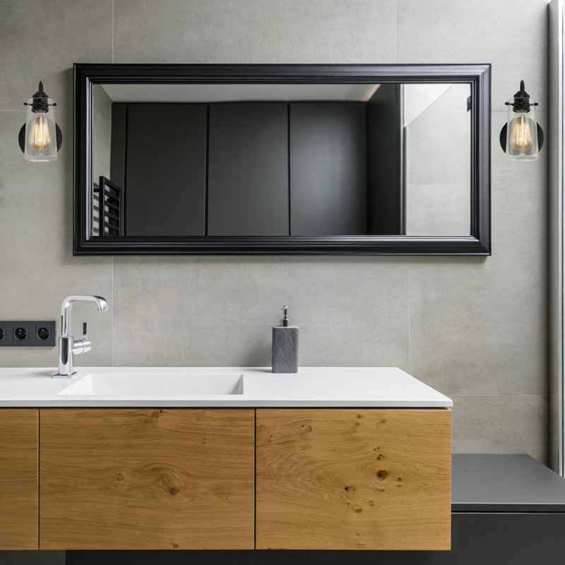 Gro Steel (accents) Wall Sconce, Matte Black