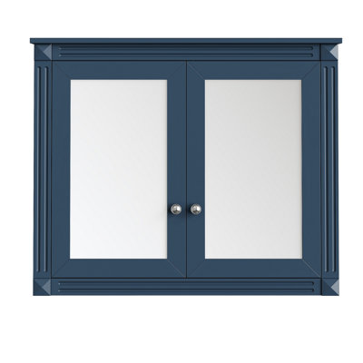 Armoire à pharmacie, armoire de rangement de salle de bain murale, armoire de salle de bain moderne avec 2 miroirs, armoire à pharmacie, armoire à miroir avec 2 tablettes réglables