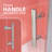 36'' - 37 1/4'' W x 72'' H Frameless Panel Pivot Swing Shower Doors Tempered Glass Bathroom Door with Handle-101257021-101257022