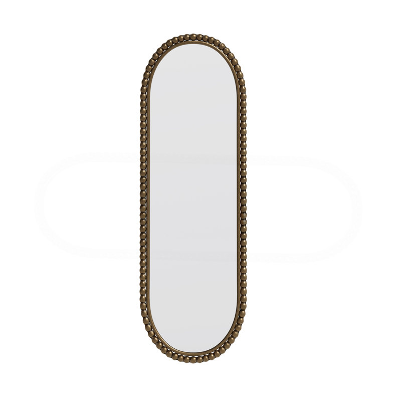 Miroir rétro Iron Art, Doré
