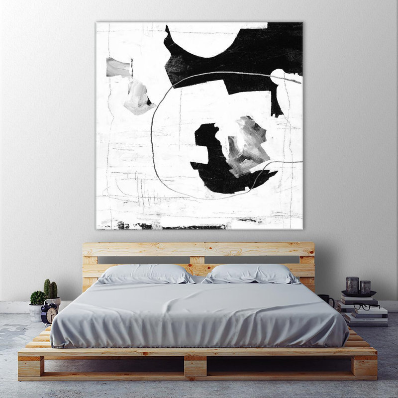 Traces d'argent III sur toile, H 72 po x l 72 po x P 1,5 po