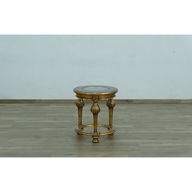 Glass End Table