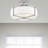 Charlieann Fabric Semi Flush Mount-19680552