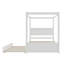 Lit plateforme double à baldaquin-1444730351