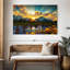 Grand Teton, reproduction sur toile-1969632638