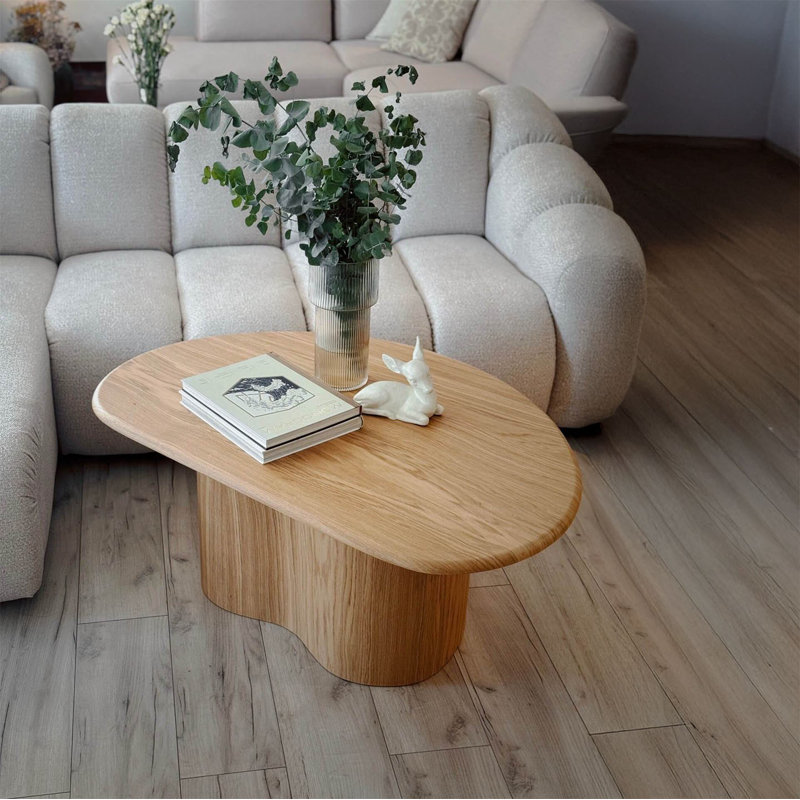 Flo Coffee table natural wood veneer